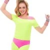 Spirit Halloween Neon Green Crop Top 1 Spirit Halloween Neon Green Crop Top -HALLOWEEN COSTUMES Sales Store 01346832 a
