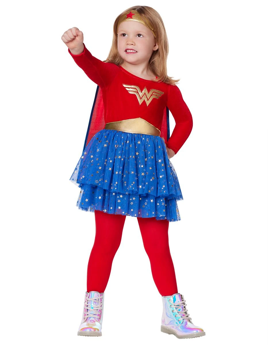 Spirit Halloween Toddler Wonder Woman Dress - DC Comics 3 Spirit Halloween Toddler Wonder Woman Dress - DC Comics