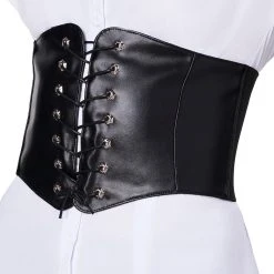 Spirit Halloween Black Waist Cincher -HALLOWEEN COSTUMES Sales Store 01348705 c