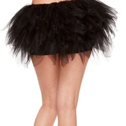 Spirit Halloween Black Shredded Tutu -HALLOWEEN COSTUMES Sales Store 01349927 b