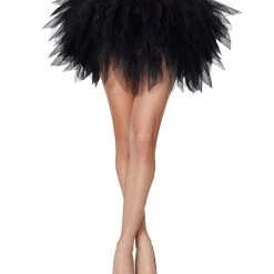 Spirit Halloween Black Shredded Tutu -HALLOWEEN COSTUMES Sales Store 01349927 c