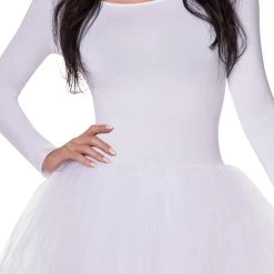 Spirit Halloween Adult White Starter Tutu Dress -HALLOWEEN COSTUMES Sales Store 01350172 c
