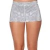 Spirit Halloween Adult White Sequin Shorts -HALLOWEEN COSTUMES Sales Store 01351832 a