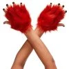 Spirit Halloween Faux Fur Fox Gloves -HALLOWEEN COSTUMES Sales Store 01352319 a