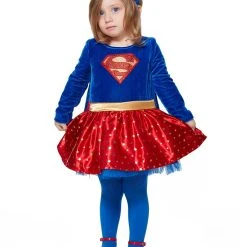 Spirit Halloween Baby Supergirl Dress Costume - DC Comics -HALLOWEEN COSTUMES Sales Store 01353796 c