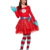 Spirit Halloween Adult Thing Tutu Dress Costume - Dr. Seuss -HALLOWEEN COSTUMES Sales Store 01354620 a