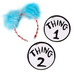 Spirit Halloween Adult Thing Tutu Dress Costume - Dr. Seuss -HALLOWEEN COSTUMES Sales Store 01354620 c