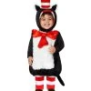 Spirit Halloween Toddler Faux Fur Cat in the Hat Belly Costume - Dr. Seuss -HALLOWEEN COSTUMES Sales Store 01355593 a