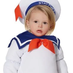 Spirit Halloween Baby Belly Stay Puft Marshmallow Costume - Ghostbusters -HALLOWEEN COSTUMES Sales Store 01355965 c