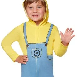 Spirit Halloween Toddler Minions One Piece - Despicable Me -HALLOWEEN COSTUMES Sales Store 01357250 c