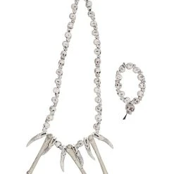 Spirit Halloween Skull Bone Jewelry Set