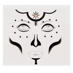 Spirit Halloween Witch Doctor Face Decal