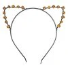Spirit Halloween Orange Rhinestone Cat Ears Headband -HALLOWEEN COSTUMES Sales Store 01358027 a