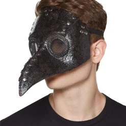 Spirit Halloween Plague Doctor Half Mask -HALLOWEEN COSTUMES Sales Store 01358365 c