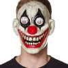 Spirit Halloween Googly Eye Clown Half Mask -HALLOWEEN COSTUMES Sales Store 01359389 a