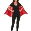 Spirit Halloween Red Metallic Cape 2 Spirit Halloween Red Metallic Cape -HALLOWEEN COSTUMES Sales Store 01360783 a