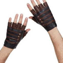 Spirit Halloween Fingerless Steampunk Gloves