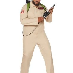 Spirit Halloween Adult Mens Ghostbusters One Piece Costume - Ghostbusters Classic -HALLOWEEN COSTUMES Sales Store 01362193 d