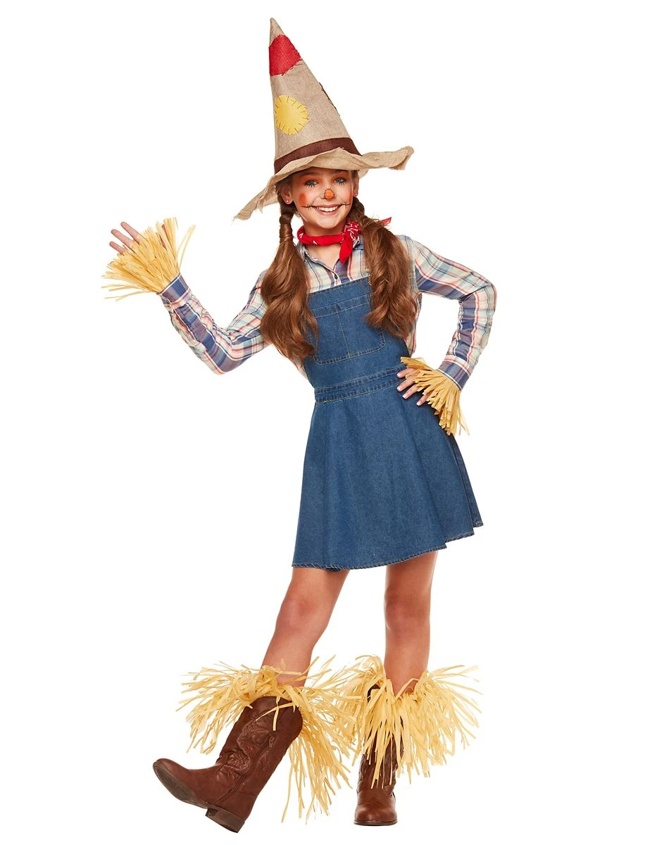 Spirit Halloween Kids Denim Overall Dress 5 Spirit Halloween Kids Denim Overall Dress - Image 3