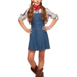 Spirit Halloween Kids Denim Overall Dress 9 Spirit Halloween Kids Denim Overall Dress -HALLOWEEN COSTUMES Sales Store 01362458 d
