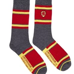 Spirit Halloween Gryffindor Embroidered Crew Socks - Harry Potter