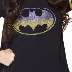 Spirit Halloween Kids Caped Batgirl T Shirt - DC Comics -HALLOWEEN COSTUMES Sales Store 01364975 c