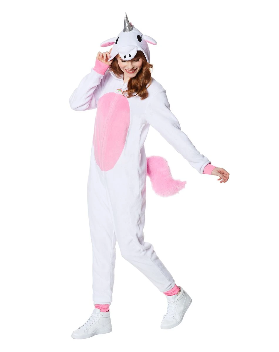 Spirit Halloween Adult Unicorn Union Suit 3 Spirit Halloween Adult Unicorn Union Suit