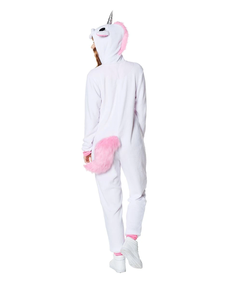Spirit Halloween Adult Unicorn Union Suit 4 Spirit Halloween Adult Unicorn Union Suit - Image 2