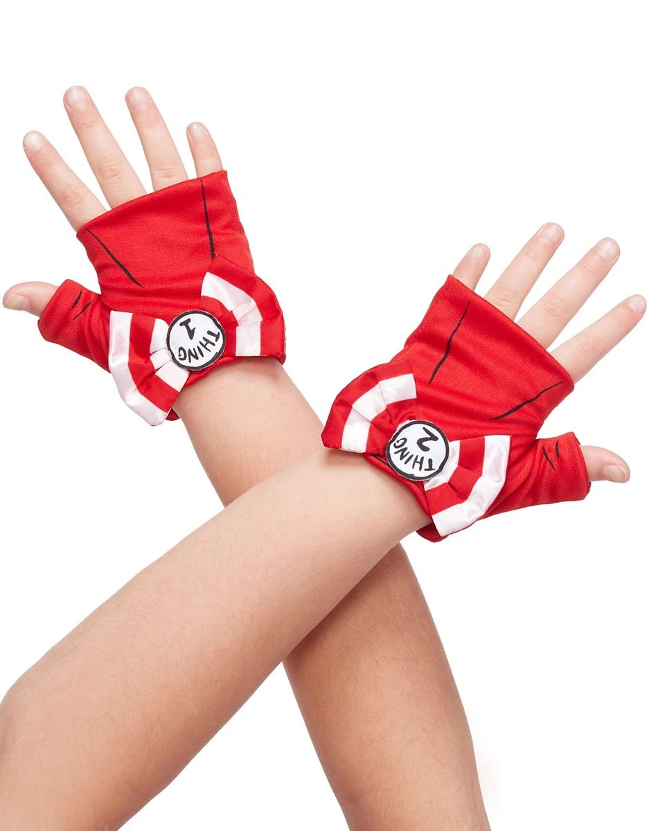 Spirit Halloween Kids Thing Gloves - Dr. Seuss 3 Spirit Halloween Kids Thing Gloves - Dr. Seuss