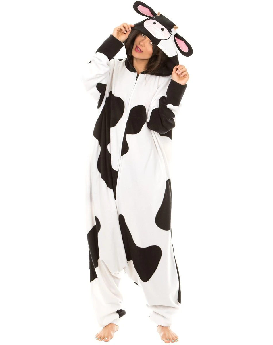 Spirit Halloween Adult Cow Union Suit 4 Spirit Halloween Adult Cow Union Suit - Image 2