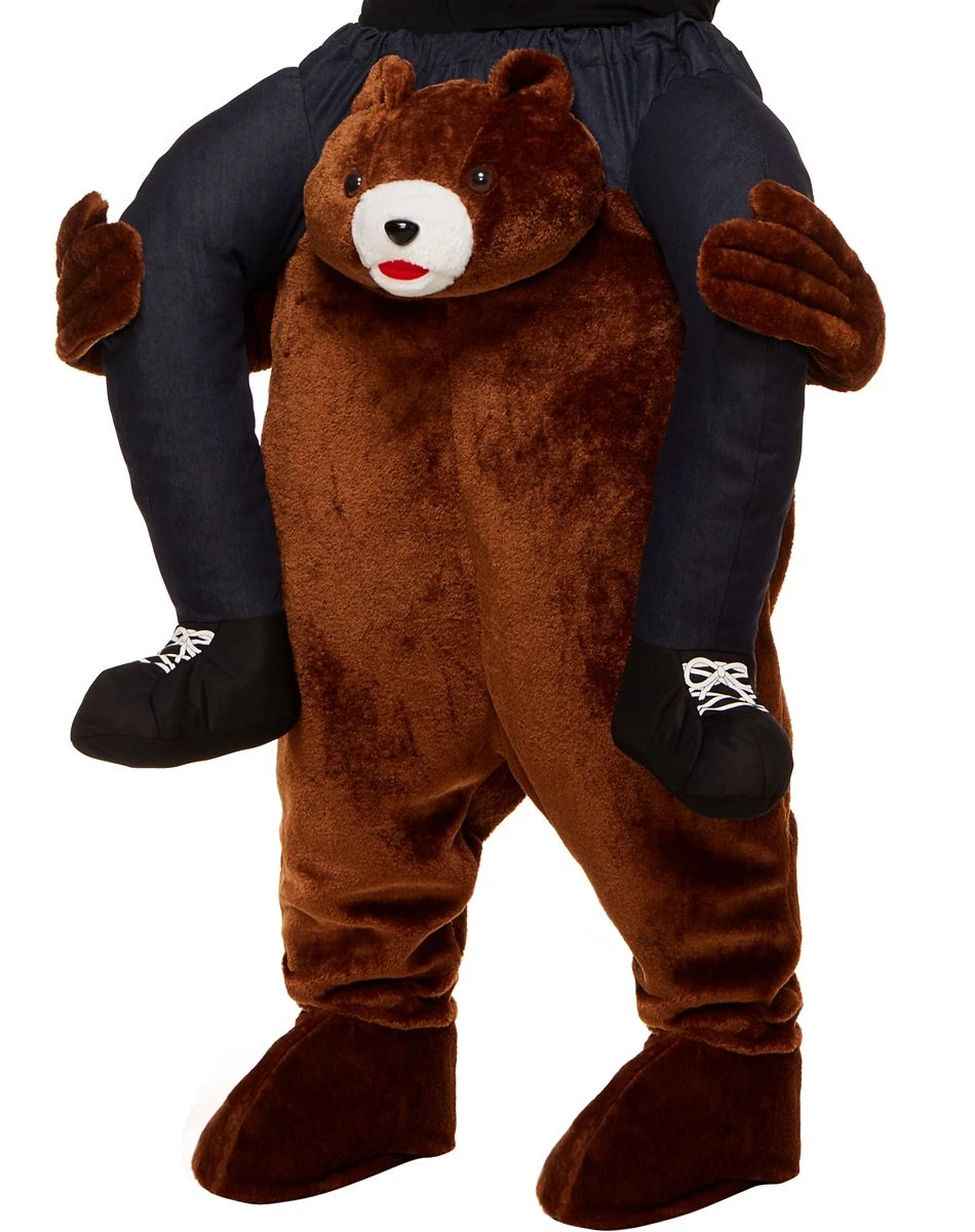 Spirit Halloween Adult Bear Piggyback Costume 5 Spirit Halloween Adult Bear Piggyback Costume - Image 3