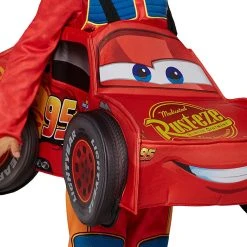 Spirit Halloween Toddler Lightning McQueen 3D Car Ride-Along Costume - Cars -HALLOWEEN COSTUMES Sales Store 01369461 e