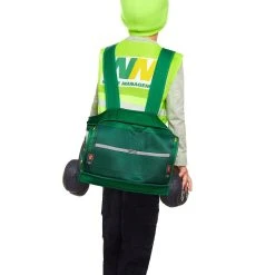 Spirit Halloween Toddler Garbage Truck Ride-Along Costume - Waste Management -HALLOWEEN COSTUMES Sales Store 01369800 b