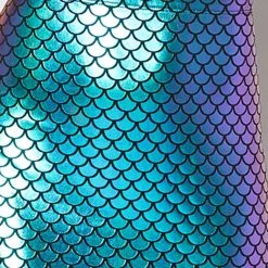 Spirit Halloween Adult Scaled Iridescent Mermaid Skirt -HALLOWEEN COSTUMES Sales Store 01370618 b