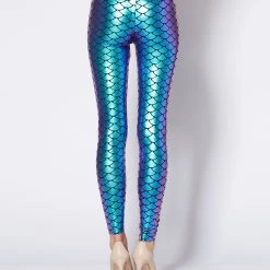 Spirit Halloween Mermaid Leggings 13 Spirit Halloween Mermaid Leggings -HALLOWEEN COSTUMES Sales Store 01370709 d