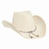 Spirit Halloween Ivory Cowboy Hat -HALLOWEEN COSTUMES Sales Store 01371095 a