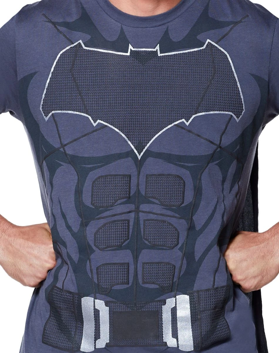 Spirit Halloween Caped Batman T Shirt 5 Spirit Halloween Caped Batman T Shirt - Image 3