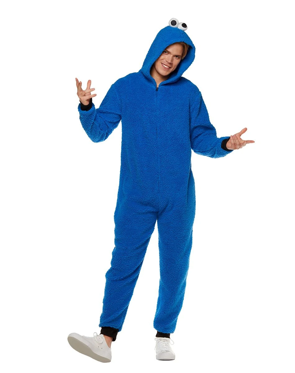 Spirit Halloween Cookie Monster One Piece Costume - Sesame Street 4 Spirit Halloween Cookie Monster One Piece Costume - Sesame Street - Image 2