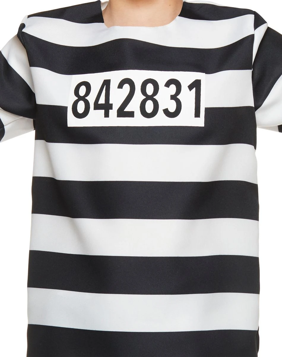 Spirit Halloween Kids Jailbird Costume 4 Spirit Halloween Kids Jailbird Costume - Image 2