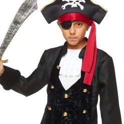 Spirit Halloween Kids Pirate Captain Costume -HALLOWEEN COSTUMES Sales Store 01373067 c