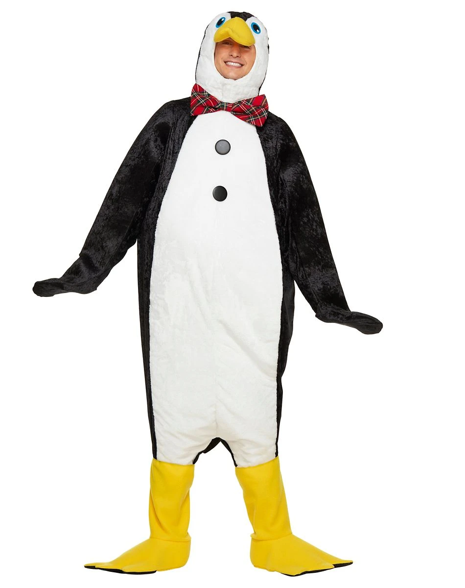 Spirit Halloween Adult Penguin One Piece Costume 3 Spirit Halloween Adult Penguin One Piece Costume