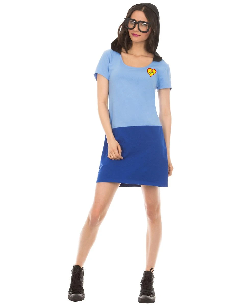 Spirit Halloween Adult Hooded Tina Costume - Bob's Burgers 3 Spirit Halloween Adult Hooded Tina Costume - Bob's Burgers