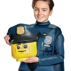 Spirit Halloween Kids Lego Police Officer Costume - LEGO -HALLOWEEN COSTUMES Sales Store 01377969 d