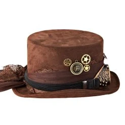 Spirit Halloween Steampunk Top Hat -HALLOWEEN COSTUMES Sales Store 01378215 c