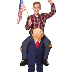 Spirit Halloween Kids Presidential Piggy Back Costume