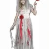 Spirit Halloween Kids Zombie Bride Costume -HALLOWEEN COSTUMES Sales Store 01380492 a