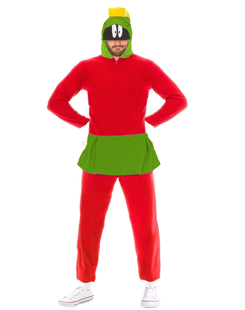 Spirit Halloween Adult Marvin the Martian Union Suit - Looney Tunes 3 Spirit Halloween Adult Marvin the Martian Union Suit - Looney Tunes