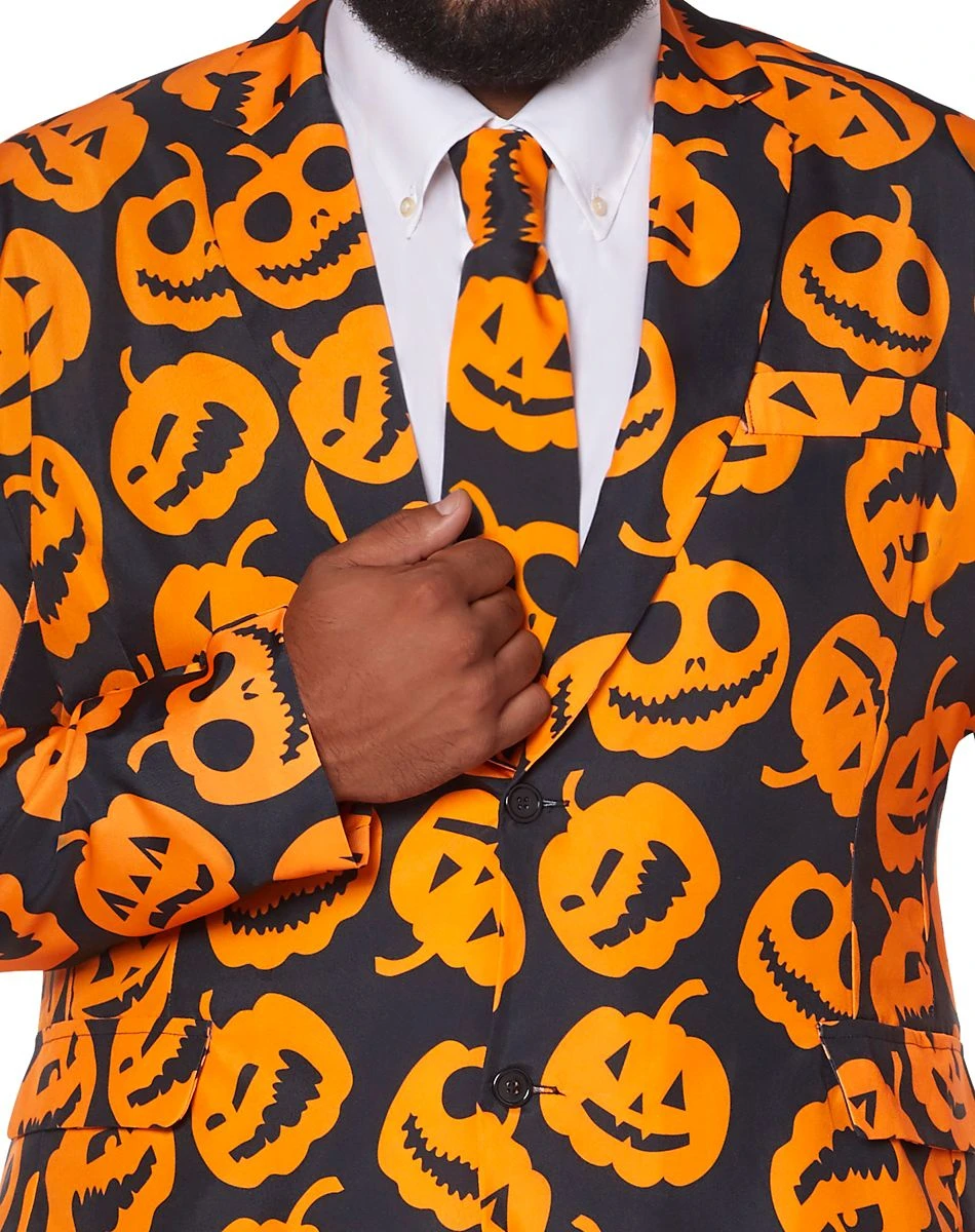 Spirit Halloween Adult Jack-O-Lantern Plus Size Suit 5 Spirit Halloween Adult Jack-O-Lantern Plus Size Suit - Image 3