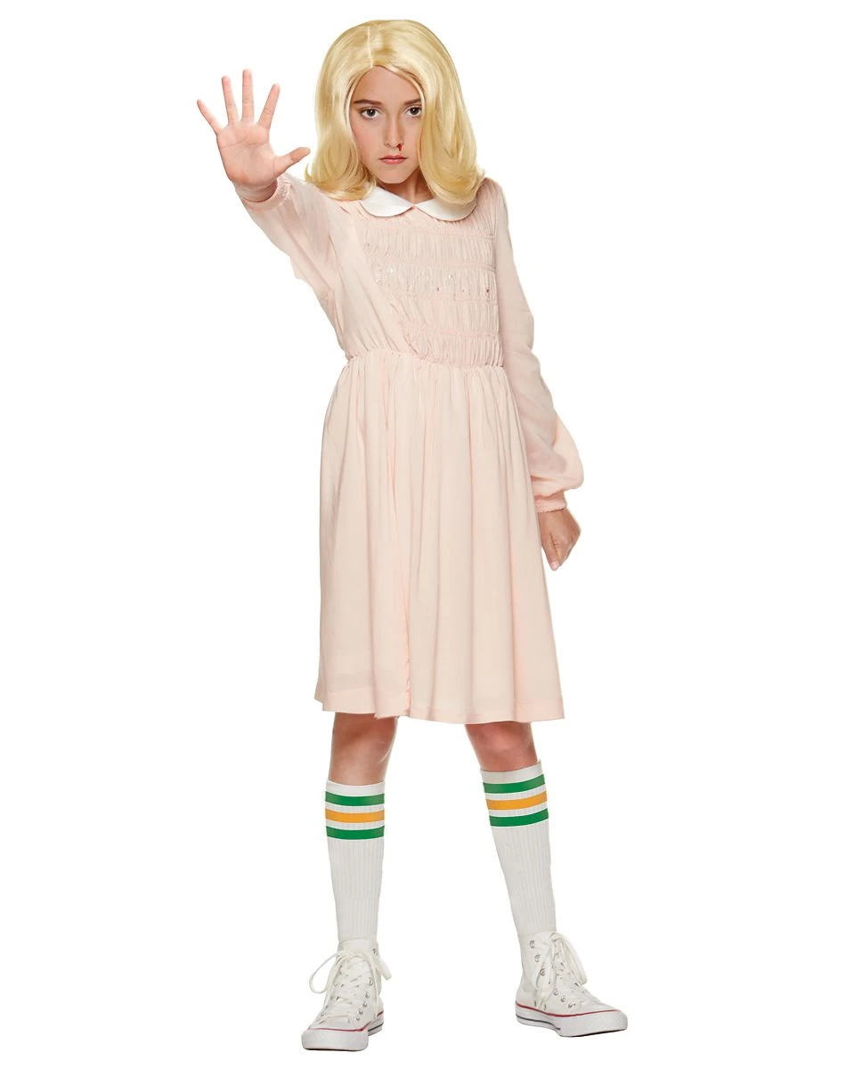 Spirit Halloween Kids Eleven Dress Costume - Stranger Things 3 Spirit Halloween Kids Eleven Dress Costume - Stranger Things