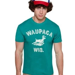 Spirit Halloween Adult Dustin Henderson T Shirt - Stranger Things